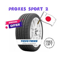 TOYO PROXES SPORT 2 TYRE ** 255/35/20 MADE JAPAN (INSTALLATION & DELIVERY)(100% New) (100% Original)
