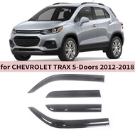for CHEVROLET TRAX 5-Door 2012 2013 2014 2015 2016 2017 2018 Wind Deflectors Rain Guards Door Visor 