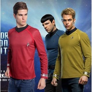 Star Trek cosplay costume enters the dark Captain Kirk men's T-shirt M077