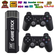 Game Stick 4k Wireless 4K HD TV Console PSP Game Box 128G Built-in 40,000 Games Box Game Console