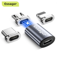 Essager USB Type C Magnetic Adapter Compatible with iPhone Samsung USB C Female To Micro USB Male Ma