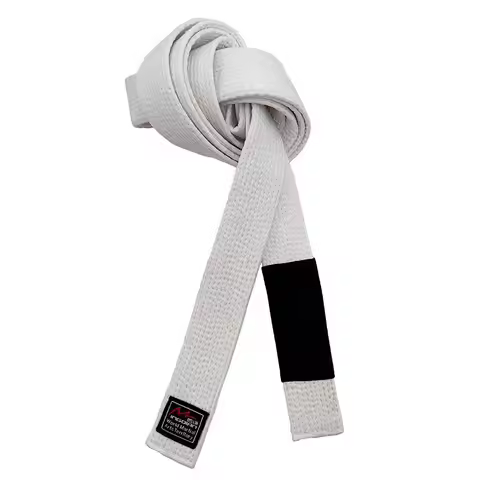 BJJ white adult belts width 4.5cm Brazilian Jiu-Jitsu system levels hard high quality belt braided b
