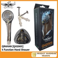 GRAHAN - GH2005 5 Function Handheld Shower Head
