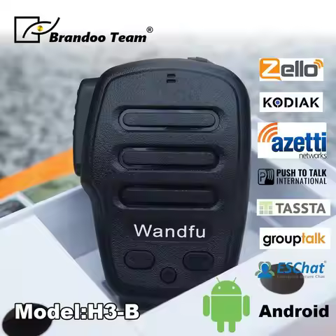 Bluetooth Wireless Speaker Microphone Zello Ptt Bluetooth for Android and IOS System
