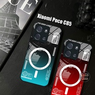Case poco C85 - Softcase Glass Kaca poco C85 - Casing hp poco C85 - Silicone poco C85 - Casing Xiaom