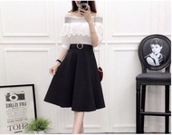 [HCM]Chân váy kem belt hottrend