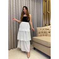 ( VM ) - Margarettavanesha - 112 premium morcrepe layered skirt / skirt rumbay skirtWanita /fashion 