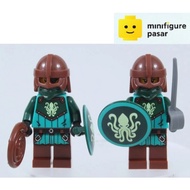 idea229 idea234 Lego 21358 - Castle Kraken Warrior Male Female Minifigure - New