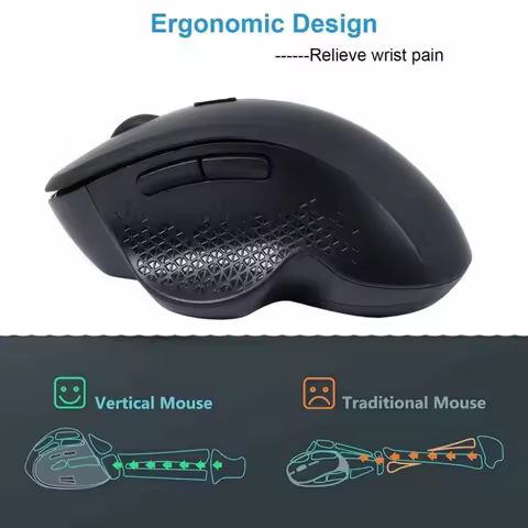 Wireless Mouse Gamer Gaming Mouse Bluetooth Mouse Wireless Type C Rechargeable Mause Ergonomic USB C
