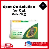 [Ready stock] NEXGARD Combo M ABOVE 2.5kg Cat Kucing (1 Tube / 3 Tubes)