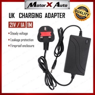 21V Charger UK plug (3pin) For Cordless Drill Lithium battery Output 1A Cordless Tool Battery Charge