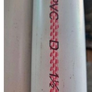 (20cm) WHITE PVC PIPE 1 1 1/2 D . PVC PIPE 11⁄2D (JIS) 20cm