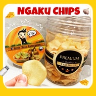 {READY STOCK} Kerepek NgaKu Arrowhead Chips 100% No Pork NO LARD/Ngaku Chips/芽菇饼/Ngagu Chips/Kerepek