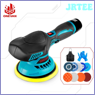 JRTEE เครื่องขัดขนาดเล็กไร้สาย6000รอบต่อนาที6เกียร์เครื่องขัดรถ12V รถยนต์ไฟฟ้าเครื่องขัดปรับความเร็วเครื่องมือไฟฟ้า VCGWH