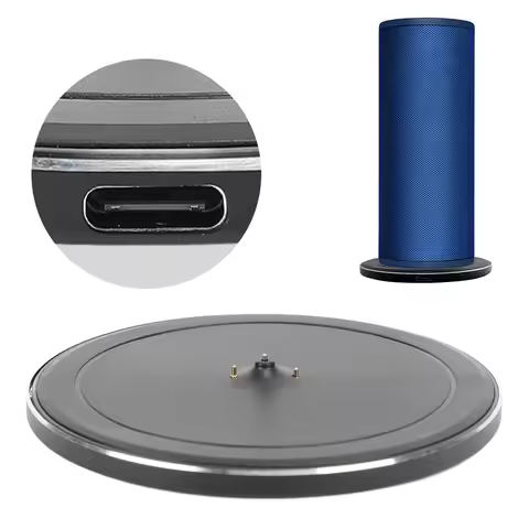 Portable Speaker Charging Dock with Type C Cable Plug and Play Efficient Safe for Ears UE Boom 3 Por