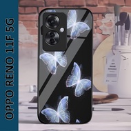 Case Kaca Oppo Reno 11F - Casing Hp Oppo Reno 11F - Softcase Kaca Glossy Oppo Reno 11F - Case Keren