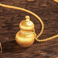 Moissanite Gourd Colorful Gold Necklace Clavicle Chain Fulu Wholesale Pendant Gold 18k Gold Necklace