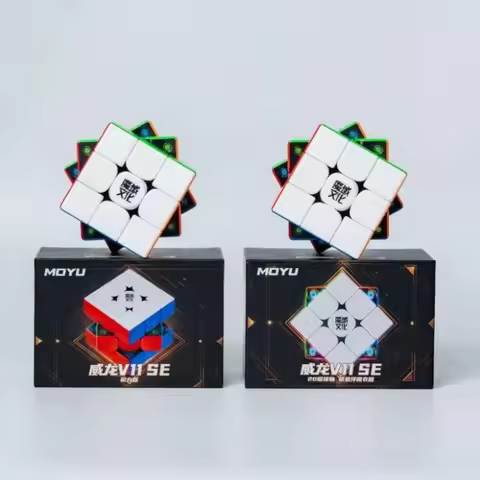 New MoYu 3x3 Weilong WRM V11 SE 3x3x3 Core Magnetic Maglev Cube Puzzle Professional Speed Cubing Wei