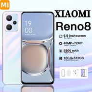 Xiaomi Reno8 5G มือถือ 7.5 นิ้ว มือถือ 2 ซิมการ์ด สมาร์ทโฟน 4G/5G สมาร์ทโฟน 12GB RAM 512GB ROM มือถือราคาถูก มือถือ Android12.0 มือถือ มือถือราคาถูก เล่นเกม มือถือราคาถูก ครบเครื่อง ฟรี HD Smartph Smartphone