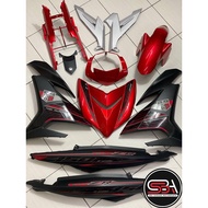 COVER SET Y15ZR V1 V2 RM7 RED SILVER MATT 2017 COLOR PREMIUM COVERSET BODYSET Y15ZR Y15 YSUKU NEW OR