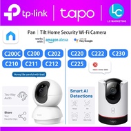 TP-Link Tapo C200C / C200 / C210 / C211 / C202 / C212 / C220 / C225 / C230 Pan/Tilt Wireless WiFi IP