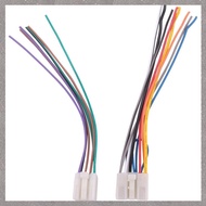 [M G L O] Universal Stereo Cd Player Wiring Harness for // Wire Adapter Aftermarket Radio Plugs 1 Pa