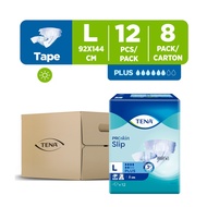 TENA Proskin Slip Plus Adult Diapers - XL (30s x 3pack/ctn)