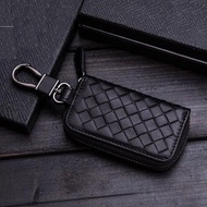 GANTUNGAN BV Genuine lambskin car and motorbike key wallet chain stnk wallet/