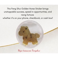 Golden Horse Sticker