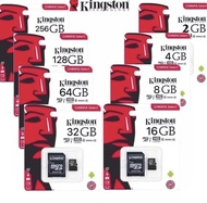 Kingston เมมโมรี่การ์ด Micro SD Card 16-512 GB