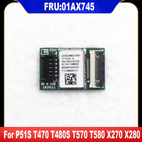 New Original 01AX745 NFC Module For Lenovo Thinkpad P52 P72 T470S T480 T480S P53 P73 X270 X280 T490S