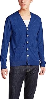 M0541KSW402 Men's Cardigan, blue, 日本 03_L-(日本サイズL相当)