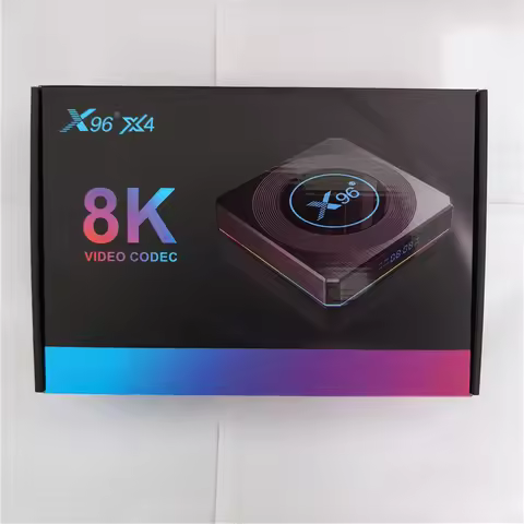 X96 X4 Smart TV Box Amlogic S905X4 Android 11.0 OS 2.4/5G Dual Wifi 4G 32G 64G Support AV1 BT HD 4K 