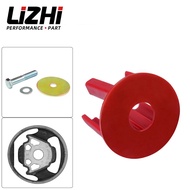 LIZHI - Red Engine Torque Arm Insert Dog Bone Mount Kit For VW Golf GTI Rabbit Passat Tiguan EOS Aud