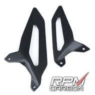 Footrest Carbon Ducati Panigale 899 1199 1299 959 Fiber Heel Guards
