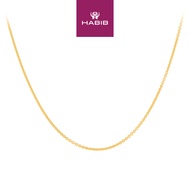HABIB 375/9K Yellow Gold Necklace RS(035)-375Y