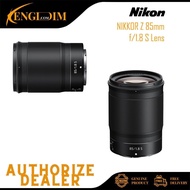 Nikon NIKKOR Z 85mm f/1.8 S Lens (Nikon Malaysia 1 Year Warranty)