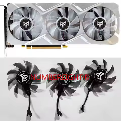 New Cooler Fan Cooling For GALAX GTX2060S GTX1660 GTX1660Ti Super OC FDC10U12S9-C Radiator