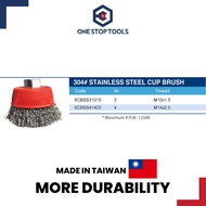 [READY STOCK]Taiwan Brass Stainless Steel Cup Brush / Hand Drill Brass Wire Brush / Drill Grinder Br