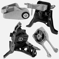 4PCS Hydraulic Engine Motor & Trans Mount Set For Toyota C-HR 18-22 L4 2.0L 12372-0T581 12363-0T030 