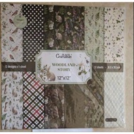 Paper Pack 12"x12" Woodland Story