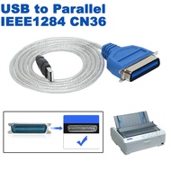 สาย USB to Parallel Port USB to IEEE1284 CN36 Printer Cable Adapter (Connect your old parallel print