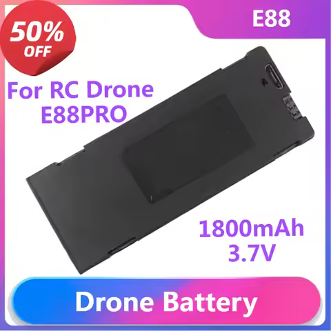 Drone Battery 102560 for RC Drone E88PRO E99 P1 K3 P10 A13 S98 E525 Quadcopter Parts 3.7V 1800mAh Re