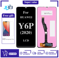 Original LCD With Frame For Huawei Y6p 2020 LCD Display Touch Screen Digitizer Assembly Replacement