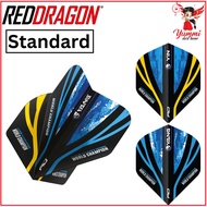 Red Dragon Dart Flight Luke Humphries World Champion Blue & Gold Yin Yang