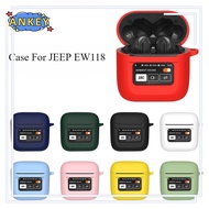 For JEEP EW118 Earphone Silicone Case ColorFul Earbuds Waterproof Shockproof Soft Protective Headpho