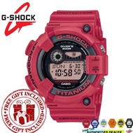 (READY STOCK) Official Marco Warranty CASIO G-SHOCK GW-8230NT-4D Master of G-Sea Frogman Red Resin  Watch 100% ORIGINAL