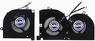 Replacement New CPU and GPU Cooling Fan for MSI GS76 Stealth GS76 11UE GS76 11UG GS76 11UH GS76 11UK