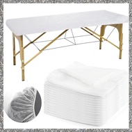 30 PCS Massage Table Sheets Disposable Elastic Fitted Spa Bed Covers for Massage Beauty Tattoos