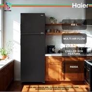 Haier HRF-458IHM 458L 2-Door Refrigerator Twin Inverter 5 Star Energy Saving HRF458IHM Peti Sejuk